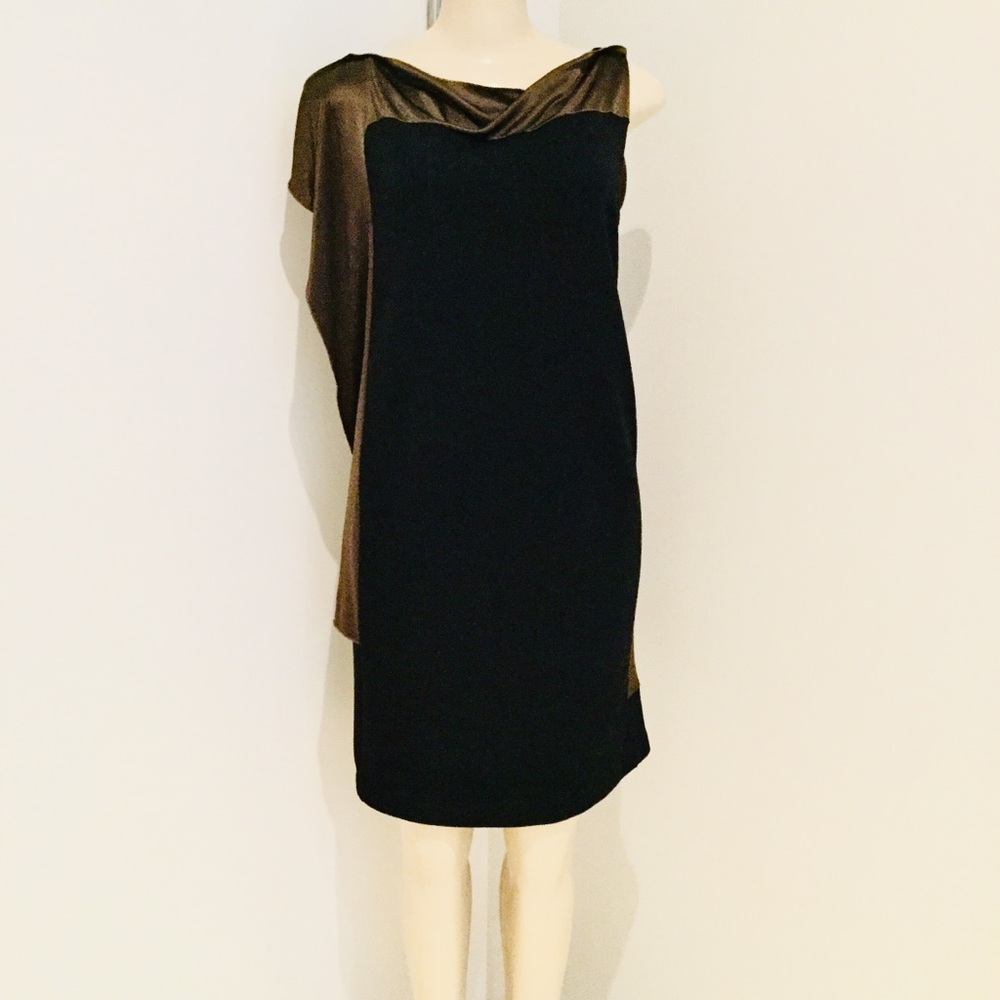 BALENCIAGA SATIN-TRIMMED MIDI DRESS - Picture 2 of 7